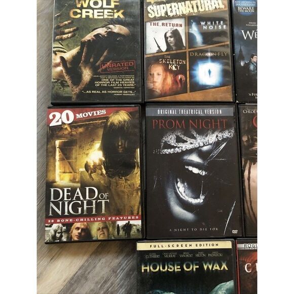 Horror/ Scary Movie DVD Lot. Pre Owned. Please Read. - Picture 4 of 12